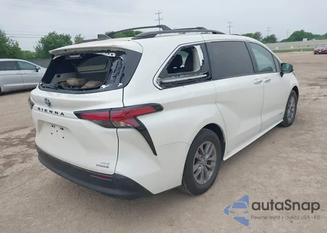 2021 Toyota Sienna Xle from USA, damaged, VIN 5TDYRKEC2MS010054